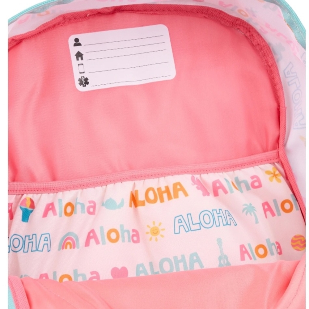 Disney Stitch Kids Backpack - Pink and Blue - Picture 3 of 7